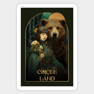 CIrcle of the Land DnD Druid. Baldurs gate 3. Sticker